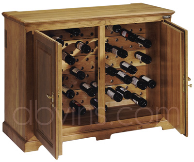 OAK's 129 wine bottles cabinet