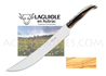 Champagne Saber Laguiole en Aubrac with OLIVE handle and wood case 