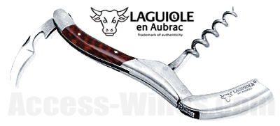 Laguiole en Aubrac corkscrew amourette handle