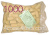 Bag with 1000 cylindrical natural corks sealed with latex suitable to keep wine until 5 years 