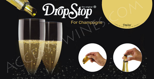 DropStop Gold pour le Champagne