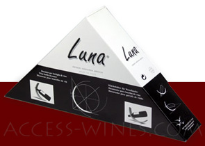 LUNA Wine bottle holder display unit