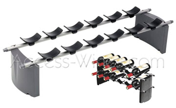 Screwpull - Wine rack to arrange bottles  - by 6 wine bottles to superpose or to set side by side.