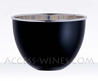 Seau � champagne en �tain - mod�le BLACK Bowl pour 1 bouteille Orf�vrerie d’Anjou - Collection Intemporelle 