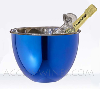 Champagne bucket BOWL blue