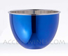 Seau � champagne en �tain - mod�le BLUE Bowl pour 1 bouteille Orf�vrerie d’Anjou - Collection Intemporelle 