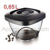 Vacuum Coffee Saver VACUVIN box 0·65L with stopper - without pump  milti-usage - suitable for 250gr coffee 