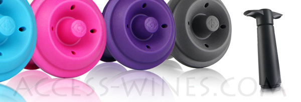 VACUVIN - Stoppers for Wine Saver pump