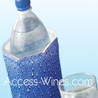 Manchon rafra�chisseur VACUVIN RAPID ICE pour bouteilles d'eau 33-50cl - d�cor gouttelettes 