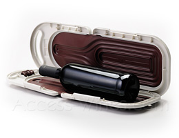 Hard Case single bottle carrier AVERLI Wine-Up Monoposto