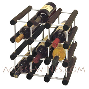 CANTY Luxury Wine racks: Black-ALUMINUM