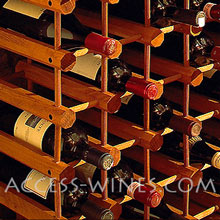 Canty kits: Wooden bottles racks for wine cellar arrangement