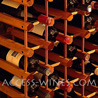 CANTY Kit - Wine-Champagne Modular wooden racks and wine cellar arrangement system 