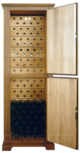 OAK's 105 wine bottles cabinet