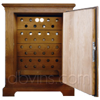 OAK's 41 wine bottles cabinet