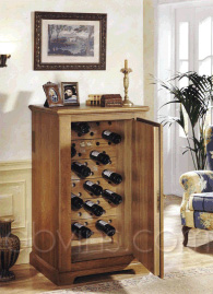 OAK's 60 wine bottles cabinet