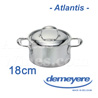 Saucepan Demeyere ATLANTIS luxe series with 18cm diameter  all fire including INDUCTION - stainless steel 
