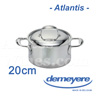 Saucepan Demeyere ATLANTIS luxe series with 20cm diameter  all fire including INDUCTION - stainless steel 