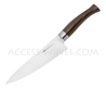 Chef knife 20cm stainless blade 12c27 - ebony handle  Due Cigni cutlery - Maniago Collection 