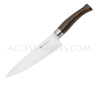 Chef knife 20cm stainless blade 12c27 - ebony handle Due Cigni cutlery - Maniago Collection 