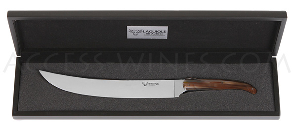 Champagne Sword Laguiole en Aubrac is delivered in black wooden box