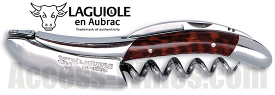 Laguiole en Aubrac corkscrew amourette handle