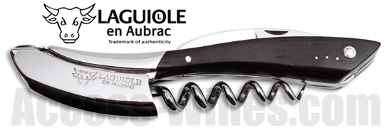 LE FRANCE Laguiole en Aubrac corkscrews Mahogany