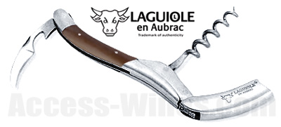 Laguiole en Aubrac corkscrew Tip Horn handle