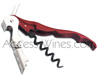 RED color Pulltaps corkscrew - teflon coverred screw 