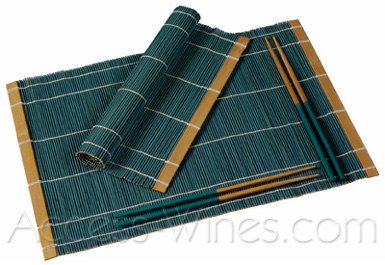 Bamboo placemats set