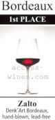 Zalto Bordeaux Glass crystal