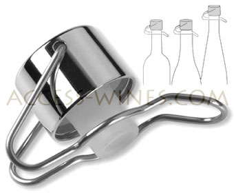 Universal stoppers, for bottles of champagne, wine or lemonade