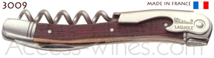 Chteau Laguiole waiter wood of barrel