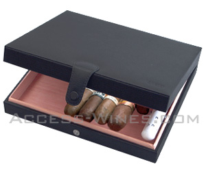 CREDO leather travel humidor for 8-20 cigars