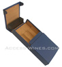 CREDO: humidified cigar case for 3 cigars - with 1 humidifier Credo PICCOLO  spanish cedar and external genuine leather !!! ITEM COMPLETELY SOLD OUT !!!