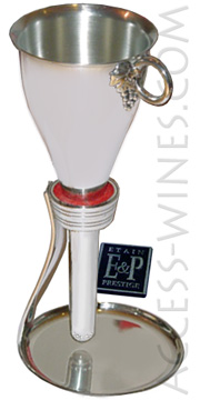 Aerator Etain et Prestige with wine funel