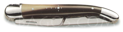 Forge de Laguiole cigar cutter BLOND tip horn handle