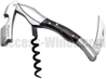 Corkscrew Laguiole waiter - Black horn handle - black cardboard gift box including magnetic flap 