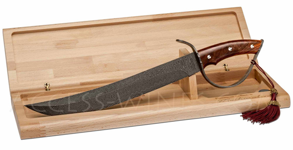 Sabre � champagne Mathusalem DAMAS - coutellerie Viper