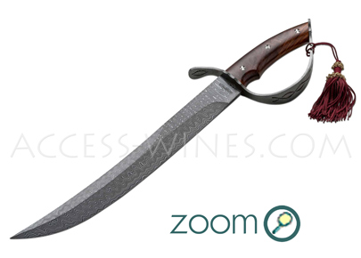 Sabre � champagne Mathusalem DAMAS - coutellerie Viper