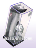 SCREWPULL - Corkscrew Screwpull ZAMAK metal alloy, GS300 table corkscrew with foil cutterwithin a transparent gift box.