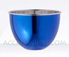 Seau � champagne en �tain - mod�le BLUE Bowl pour 1 bouteille  Orf�vrerie d’Anjou - Collection Intemporelle 