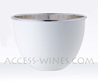 Pewter champagne - SNOW bowl model for 1 bottle Orfï¿½vrerie d’Anjou - Intemporelle collection 