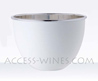 Seau � champagne en �tain - mod�le SNOW Bowl pour 1 bouteille Orf�vrerie d’Anjou - Collection Intemporelle 