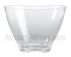 Colored transparent Champagne buckets UNCOLOURED