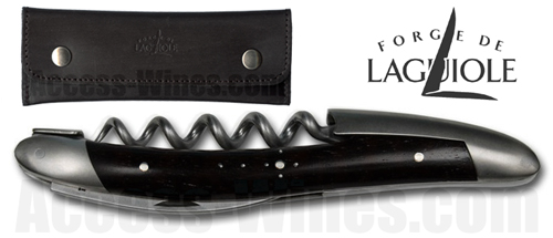 Forge de Laguiole corkscrew Ebony wood