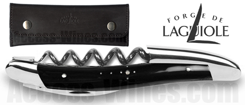 Sommelier Forge de Laguiole Pointe de Corne Noire