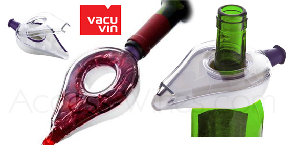 Wine aerator vacu-vin