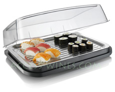 VACUVIN - Plateau rafrachisseur pour barbecue - Sushis Sashimis Poissons