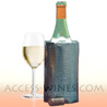 VACUVIN RAPID ICE for wine bottles cooling silvered decor 